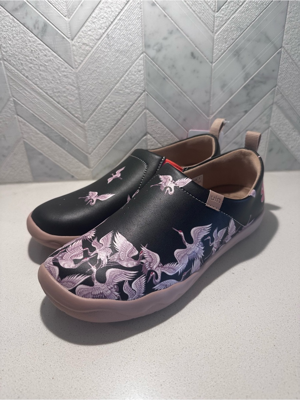 UIN Crane in Dark Toledo Slip-On Sneakers (Women’s Size 8)